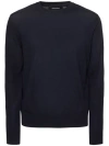 Dsquared2 Crew Neck Sweater In Blue