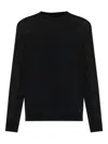 Dsquared2 Long Sleeve Sweater In Black
