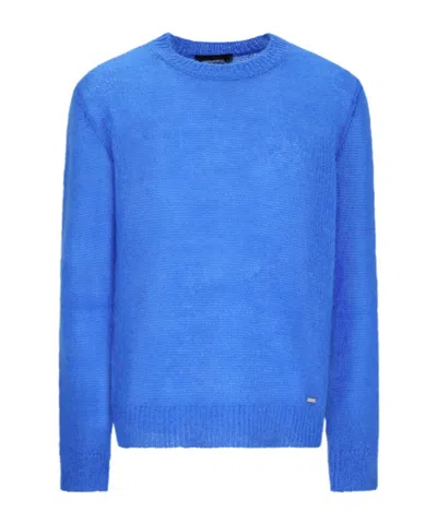 DSQUARED2 DSQUARED2 LOGO PLAQUE KNITTED JUMPER