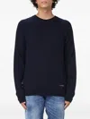 Dsquared2 Crew-neck Sweater In Blue