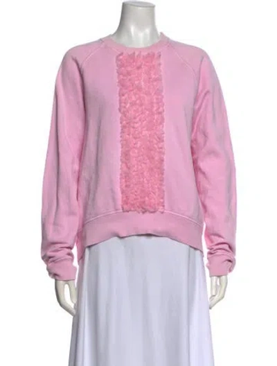 Pre-owned Dsquared2 Crew Neck Sweater In Pink