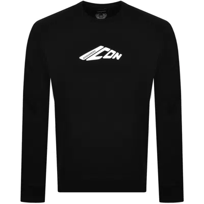 DSQUARED2 DSQUARED2 CREW NECK SWEATSHIRT BLACK