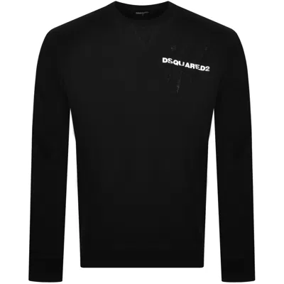 Dsquared2 Crew Neck Sweatshirt Black