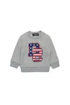 Dsquared2 Logo-print Sweatshirt In Grey