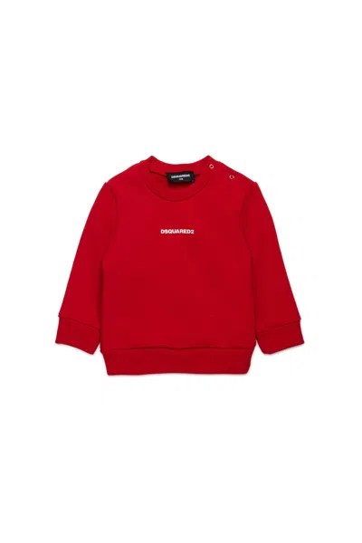 DSQUARED2 CREW-NECK SWEATSHIRT WITH DSQUARED2 LOGO