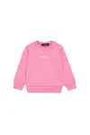 Dsquared2 Crew-neck Sweatshirt With  Logo In Pink