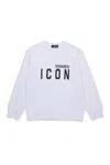 Dsquared2 Logo-print Detail Sweatshirt In White