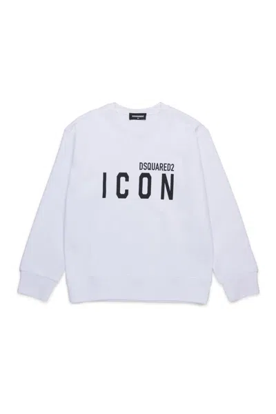 DSQUARED2 CREW-NECK SWEATSHIRT WITH ICON LOGO