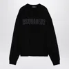 Dsquared2 Logo-printed Pullover Sweatshirt In Black
