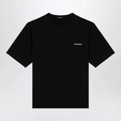 Dsquared2 Hotel Diablo Printed T-shirt In Black