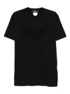 Dsquared2 Crew Neck T-shirt With Subtle Logo Print In Black