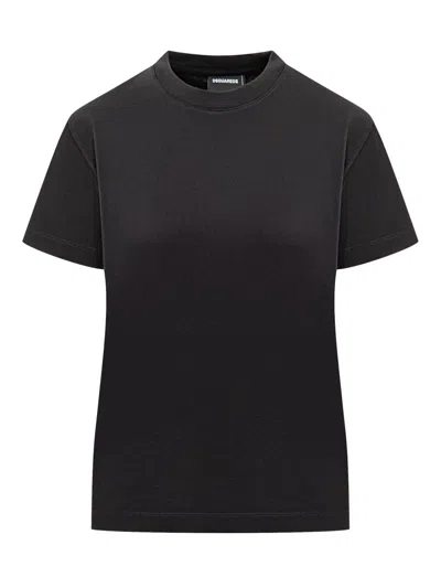 Dsquared2 Crew-neck T-shirt In Black