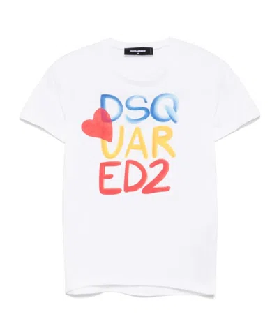 DSQUARED2 DSQUARED2 SUMMER LOVERS JUST RIGHT FIT T-SHIRT