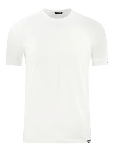 Dsquared2 Crew-neck T-shirt In White