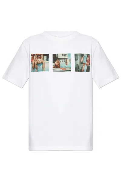 Dsquared2 Crew Neck T-shirt In White