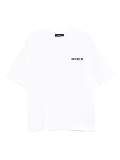 DSQUARED2 CREW NECK T-SHIRT WITH LOGO