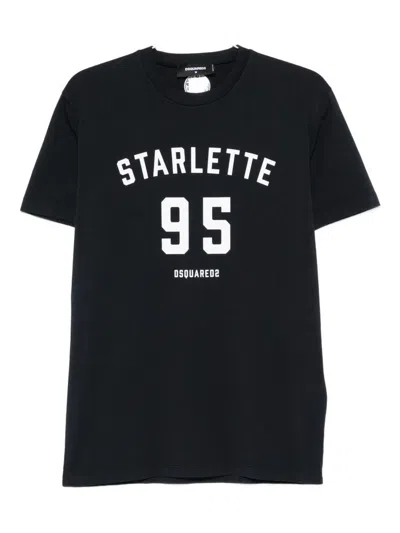 DSQUARED2 CREW NECK T-SHIRT WITH PRINT
