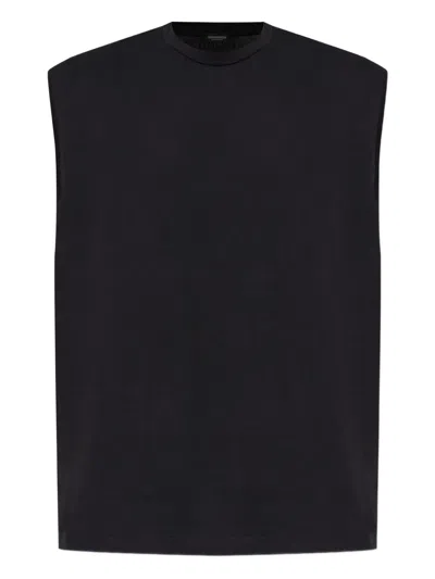 Dsquared2 Crew-neck Tank Top In Black