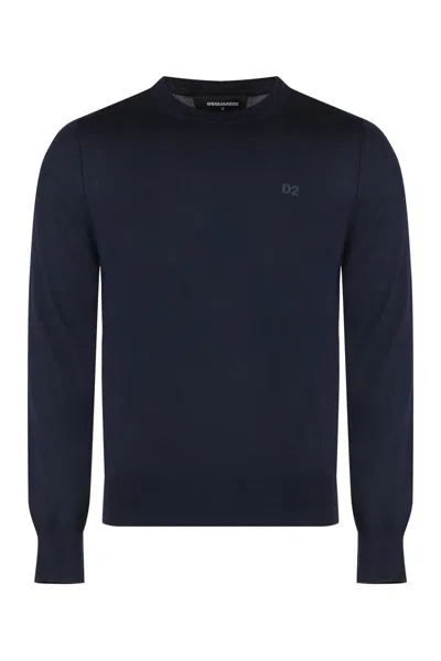 DSQUARED2 DSQUARED2 CREW-NECK WOOL SWEATER