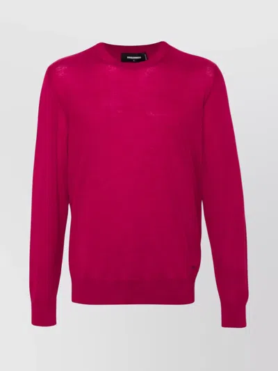 DSQUARED2 CREW NECK WOOL SWEATER