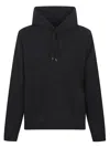 Dsquared2 Relaxed Fit Black Cotton Sweatshirt In Black