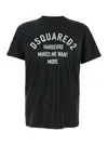 Dsquared2 Men's Cotton Clothing T-shirts In Black