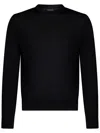 Dsquared2 Crewneck Pullover Jumper In Black