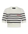 Dsquared2 Embroidered-logo T-shirt In White