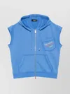 Dsquared2 Crewneck Sweater With Front Pocket And Hood