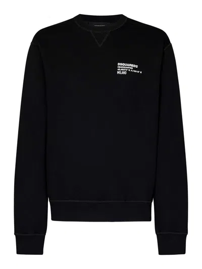 Dsquared2 Crewneck Sweatshirt In Black