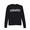 Dsquared2 Dsquared Men Black Cotton Sweatshirt In Black