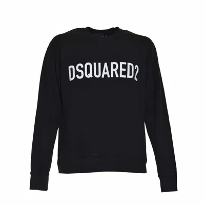 DSQUARED2 DSQUARED2 CREWNECK SWEATSHIRT WITH LOGO PRINT