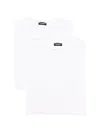 Dsquared2 White Stretch Cotton T-shirt  In White