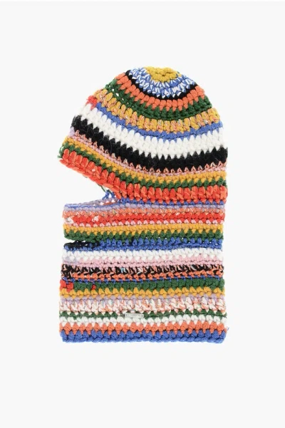 Dsquared2 Crochet Wool Blend Balaclava