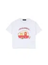 Dsquared2 T-shirt Mit Grafischem Print In White