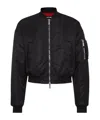 Dsquared2 Zip-fastening Bomber Jacket In Black
