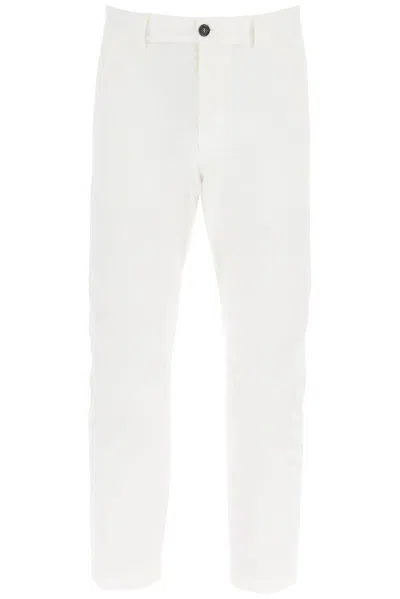 Dsquared2 Cropped Cargo Pants In White