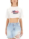 DSQUARED2 DSQUARED2 CROPPED FIT T-SHIRT