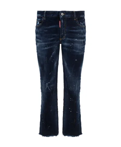 DSQUARED2 DSQUARED2 DISTRESSED FLARED JEANS