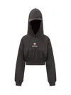 Shop Dsquared2 Cropped Hoodie
