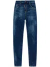 Dsquared2 Cropped Jeans In Blue