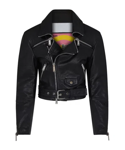 DSQUARED2 DSQUARED2 KIODO LEATHER JACKET