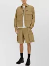 Dsquared2 Cropped Long Sleeve Shirt With Button-down Collar