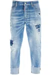 DSQUARED2 CROPPED SAILOR JEANS FOR