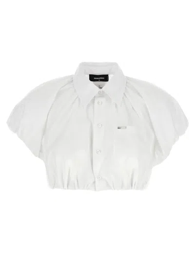 DSQUARED2 DSQUARED2 CROPPED SHIRT