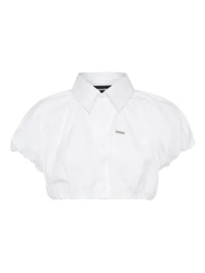 DSQUARED2 CROPPED SHIRT