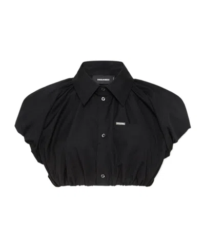 DSQUARED2 CROPPED SHIRT