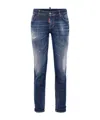 Dsquared2 Skater Mid-rise Slim Jeans In Blue
