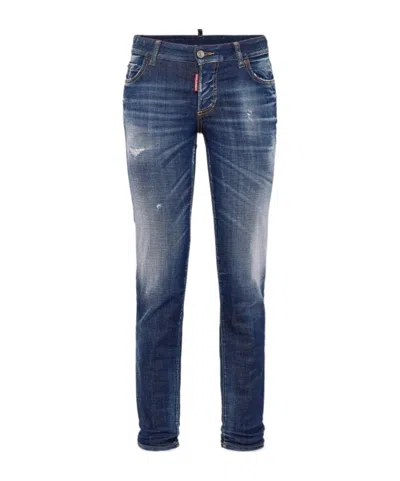 DSQUARED2 DSQUARED2 DISTRESSED SKINNY JEANS