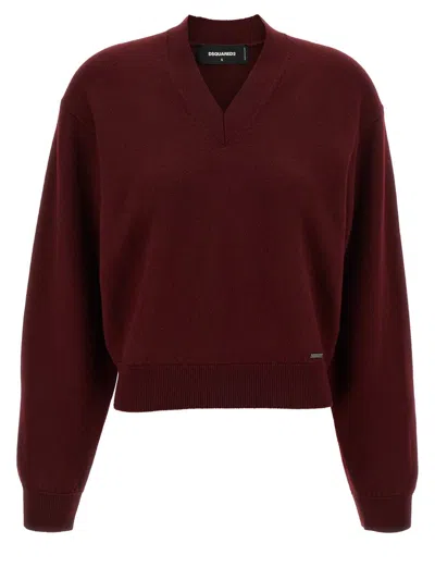 DSQUARED2 DSQUARED2 CROPPED SWEATER